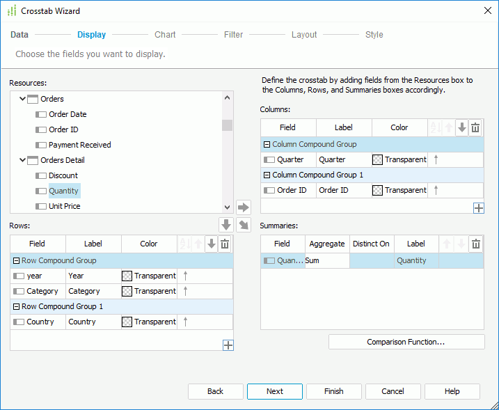 Add Aggreagate Field to Compound Groups