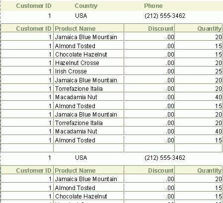 Data Container Link Example